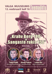 Teema&otilde;htu Krahv Berg 180 ja Sangaste rukis 150