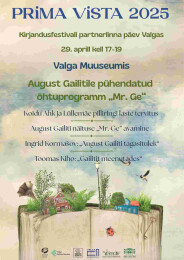 August Gailitile p&uuml;hendatud &otilde;htuprogramm